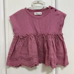 バースデイ　conoco レースチュニック　サイズ80