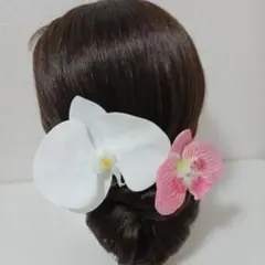 髪飾り2パーツ　成人式　卒業　ヘッドドレス