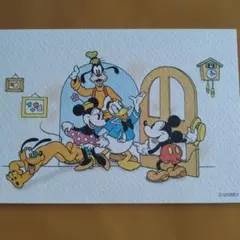 ディズニーポストカード ミッキー・ミニー