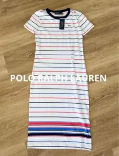 POLO ラルフローレン　ロングワンピース 小さめサイズ　米国購入　新品