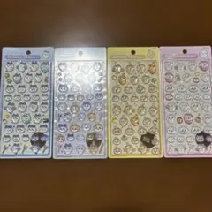 即日発送　国内正規品　ちいかわ ボンボンドロップシール 4枚セット