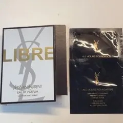 YVES SAINT LAURENT 香水＆ファンデサンプル2個