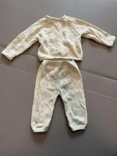 美品　ZARA アイボリー ニットセット 6-9ヶ月