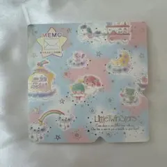 サンリオ キキララ リトルツインスターズ ミニ封筒メモ 2017年