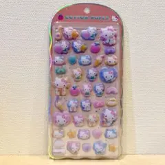 ハローキティ ★ Sanrio サンリオ コットンパフィーシール キティ シール