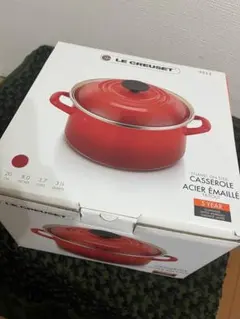 ル・クルーゼ LE CREUSET EOS キャセロール チェリーレッドのサムネイル