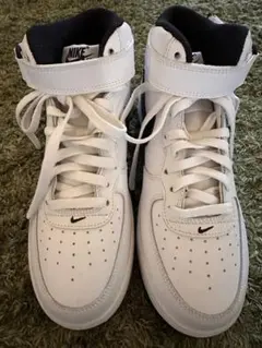 NIKEエアフォースワンハイカットスニーカー ホワイト