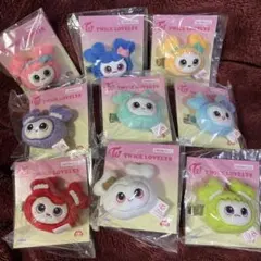 TWICE ぬいぐるみヘアピン 9種コンプリートセット GIGO