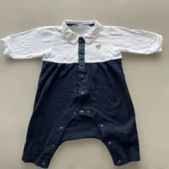 familiar ポロシャツスタイルロンパース 男の子