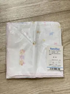familiar ガーゼハンカチ　2枚セット　約35×35cm