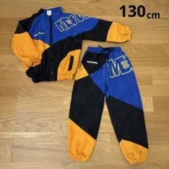 LOLANTA キッズ 130 上下セット ダンス衣装 ヒップホップ ブルー