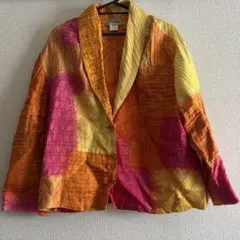 3点¥10000 ビンテージ 古着 卸 レトロ 80's マルチカラージャケット