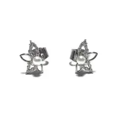 新品 フラワーピアス お花ピアス フラワーパールピアス フラワー お花 パール