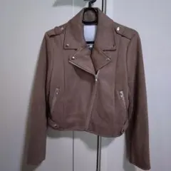 マーキュリーデュオベージュ スエード風 ライダースジャケットのサムネイル