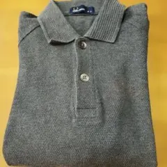 FRED PERRY グレー ポロシャツ JP S日本製のサムネイル