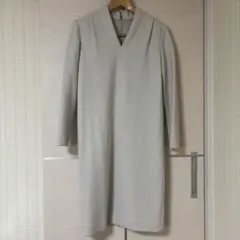 UNITED ARROWS Vネックワンピースライトアイボリー　36