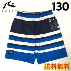 RUSTY 水着 キッズ 130サイズ 1回使用のみ 小学生 男子 ラスティー