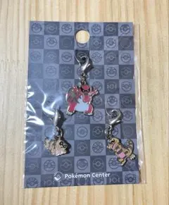 【匿名配送】ポケモンセンター メグロコ ワルビル ワルビアル メタルチャーム
