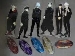 呪術廻戦　アクスタ　アクリルMEGAフィギュア　虎杖悠仁　五条悟　伏黒恵　夏油傑