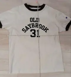 Champion ロゴ Tシャツ Mサイズ ホワイト