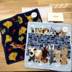 フェイラー　ハンカチ2枚セット