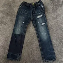 BREEZE ブリーズ　ダメージ加工パンツ　110