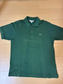 美品LACOSTE グリーン ポロシャツ US M