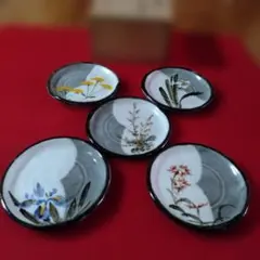 6代 清水六兵衛 鉄絵秋草紋向付 5客 - メルカリ