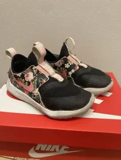 NIKE フレックスランナー 花柄 キッズ スニーカー 15cm