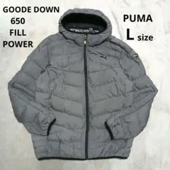 美品PUMA GOODE DOWN ダウンジャケット Lサイズ650フィルパワー