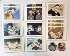 ヒロアカ 緑谷出久 爆豪勝己 ぱしゃこれ カード 缶バッジ シール 18点セット