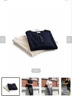 BLOODOCREW 血圧　packT/White＆Black ヘンリーネックT