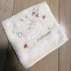 JILLSTUART タオルハンカチ ドレス刺繍
