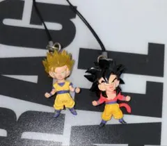 ドラゴンボール UDM キーホルダー 超サイヤ人2 孫悟空 超サイヤ人4 悟空