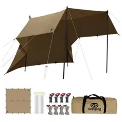 GO Glamping HENGEN スクエア TCタープ 400 - メルカリ