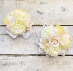 親子コサージュ 髪飾りNo.69 卒園式 入園式 入学式 卒業式