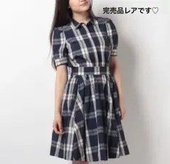 snidel チェックワンピース