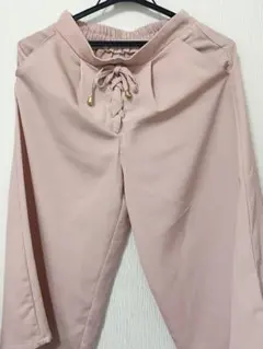 ズボン ボトムス ガウチョパンツ ピンク 子供 150cm