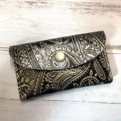 本革 ペイズリー カードケース 名刺入れ No.730 レザークラフト