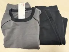 UNIQLO ウルトラストレッチスウェットセット　グレー　Ｍサイズ