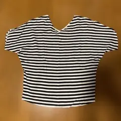 PLST ボーダー 半袖Tシャツ Mサイズのサムネイル