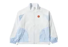 SUPREME ホワイト ジップアップ ナイロンジャケット - メルカリ