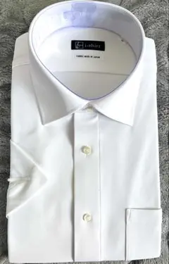 【新品】i-shirt 完全ノーアイロン レギュラーフィット半袖 サイズ43