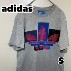 【adidas originals】ビックロゴ　古着　ヴィンテージトレフォイル
