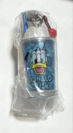 レトログラスミニチュアチャーム　ドナルド