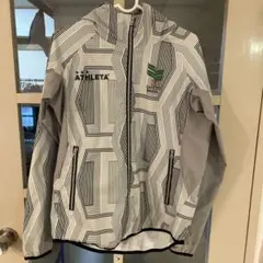 ATHLETA ウインドブレーカー サッカー フットサル M ジャージ フード付