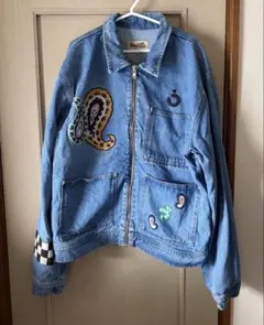 STUSSY × NOMA DENIM ZIP WORK JACKET｜M - メルカリ
