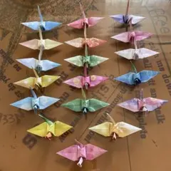 千羽鶴　瑠璃花海