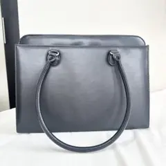 リクルートバッグ ブラック 黒 A4サイズ 実習 大学生 就活 ビジネス