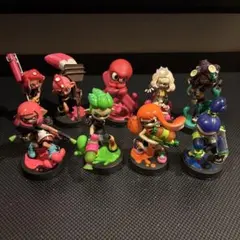 イカキャラクター amiibo(アミーボ)フィギュア 10体セット